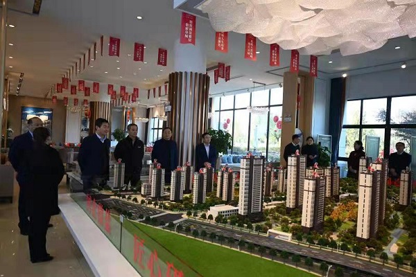 省非凡国际集团表部董事调研徽盐地产六安项目、霍邱项目