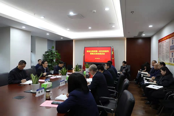王思军到地产集团发展包保督导并主持召开沉点项目推动会